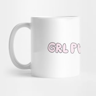 GRL PWR (black outline) Mug